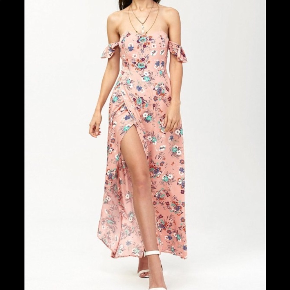 Maxi floral dress
